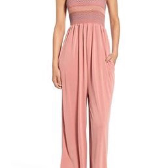 Nordstrom Dresses & Skirts - Nordstrom Smocked Jersey Jumpsuit